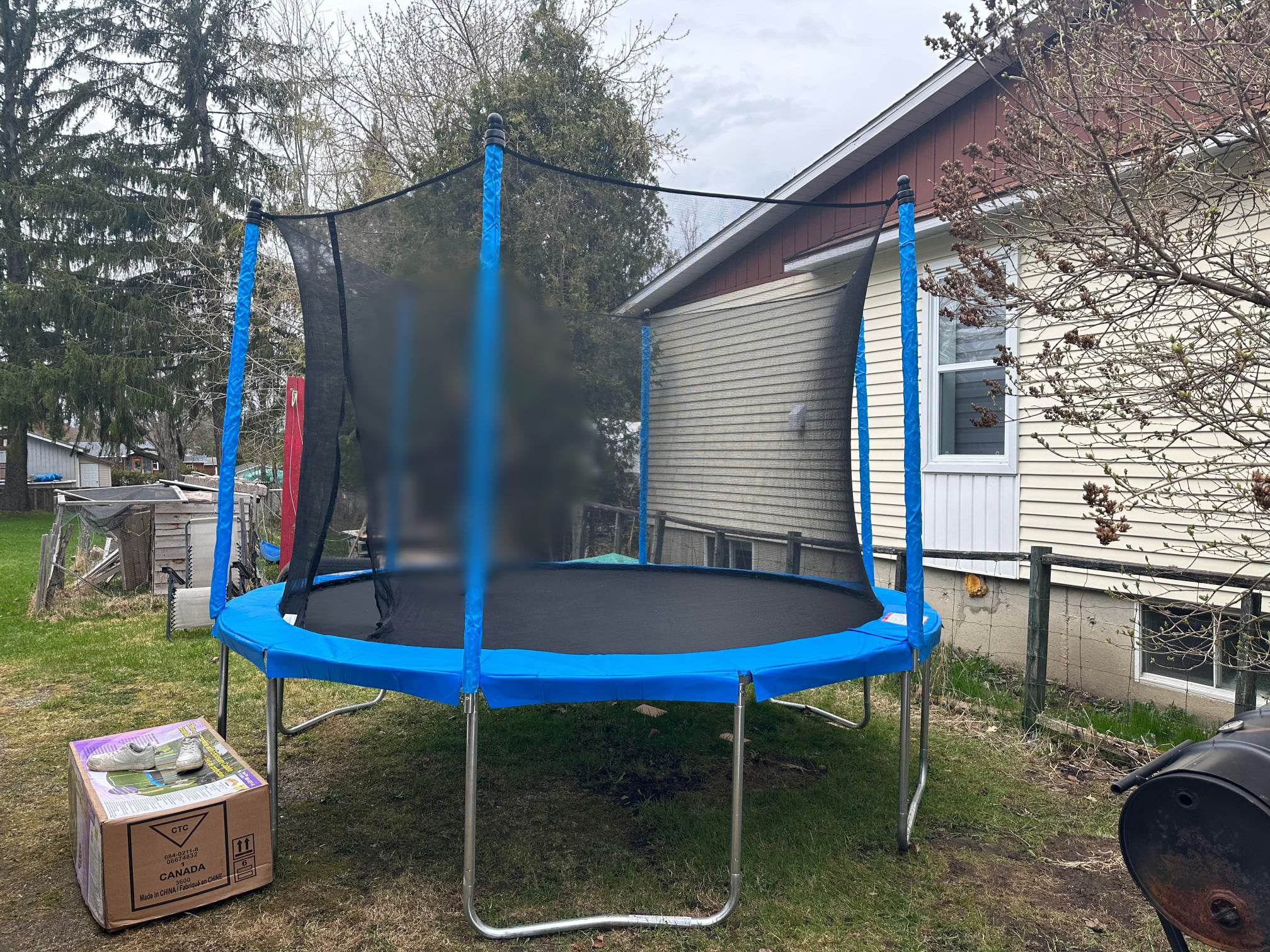 Installation de trampoline